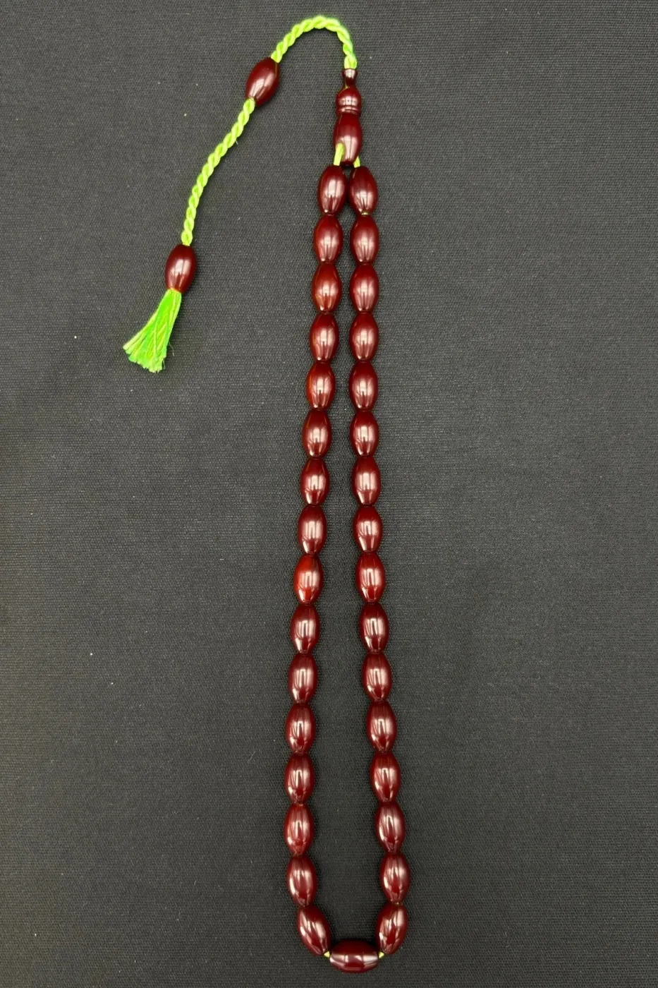 Özel Döküm 7 x 12 Kolye Dizayn Sıkma Tesbih